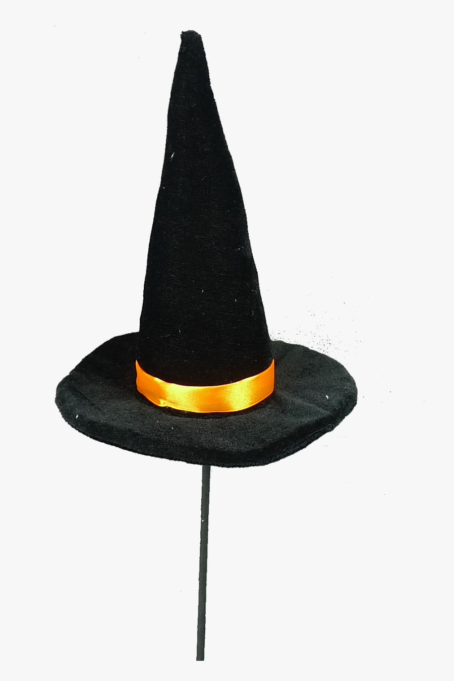 Lg Plush Witch Hat Pick - Sombrero, Transparent Clipart