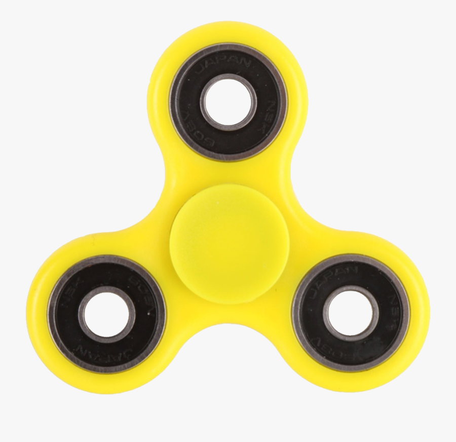 Spinner Png - Fidget Spinner Yellow, Transparent Clipart