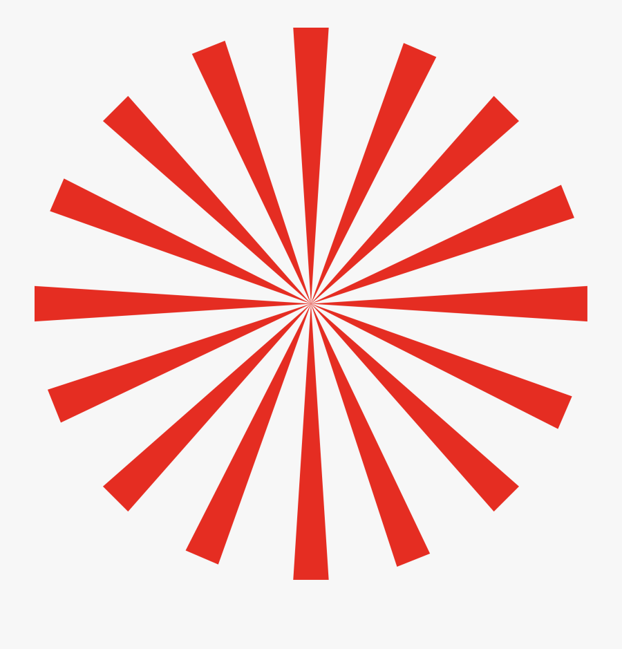 Clip Art Red Rays - Raja Yoga Brahma Kumari Logo Png, Transparent Clipart