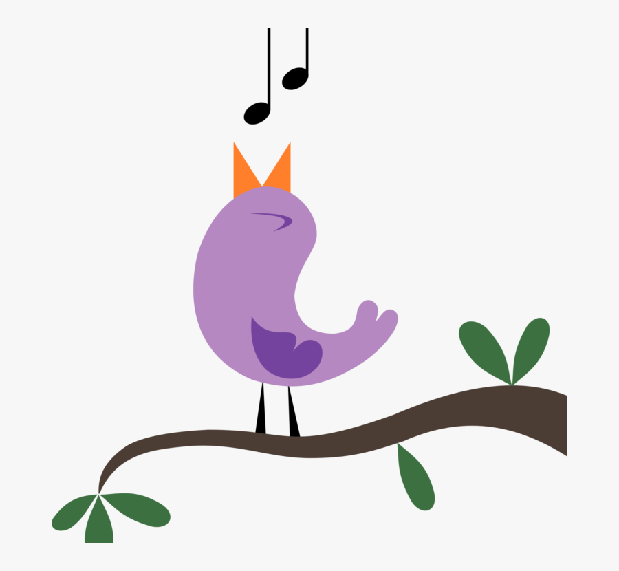 Bird Song Clip Art, Transparent Clipart