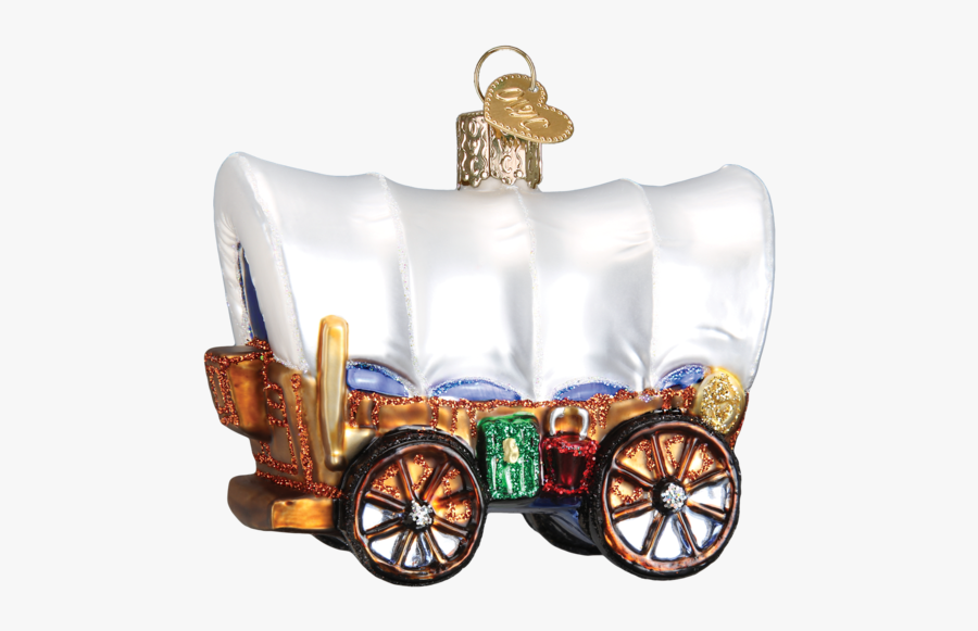 Clip Art Pictures Of Coverd Wagons - Old World Christmas, Transparent Clipart