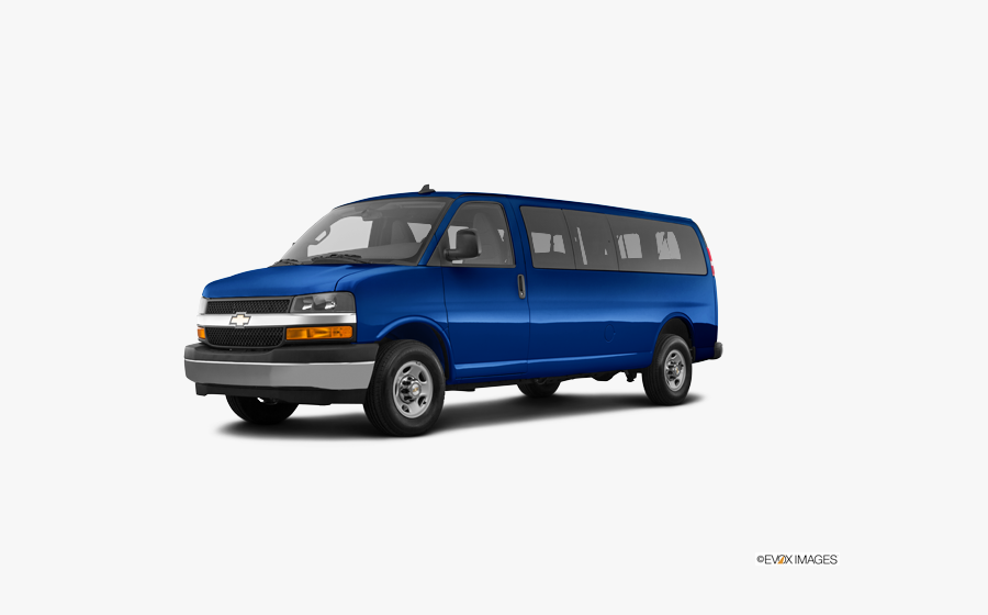 2018 Chevy Express Passenger Van, Transparent Clipart