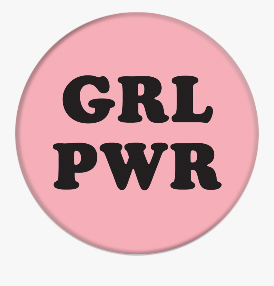 Girl Power - Circle - Grease Banner, Transparent Clipart