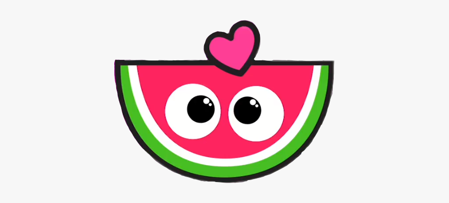 #summer #watermelon #pink #cute #fruit #cutegirl #girly, Transparent Clipart