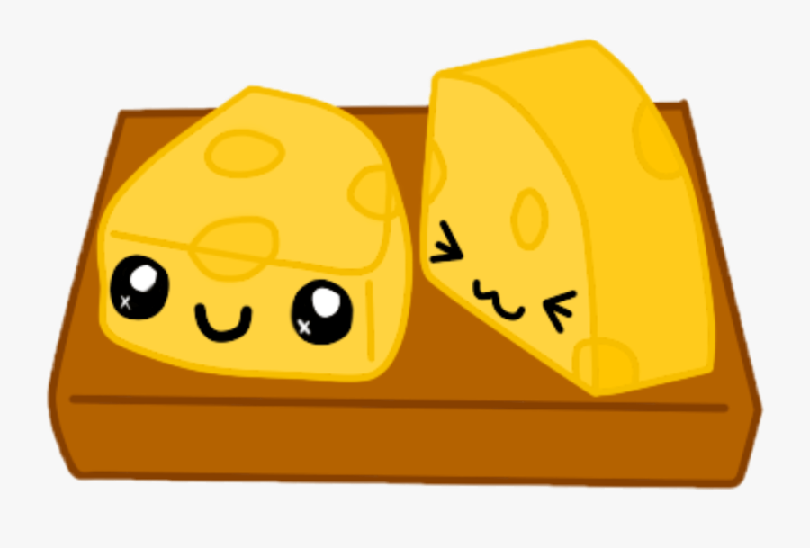 Freetoedit Cheese Kawaii Cute Adorbs - Kawaii Cheese, Transparent Clipart