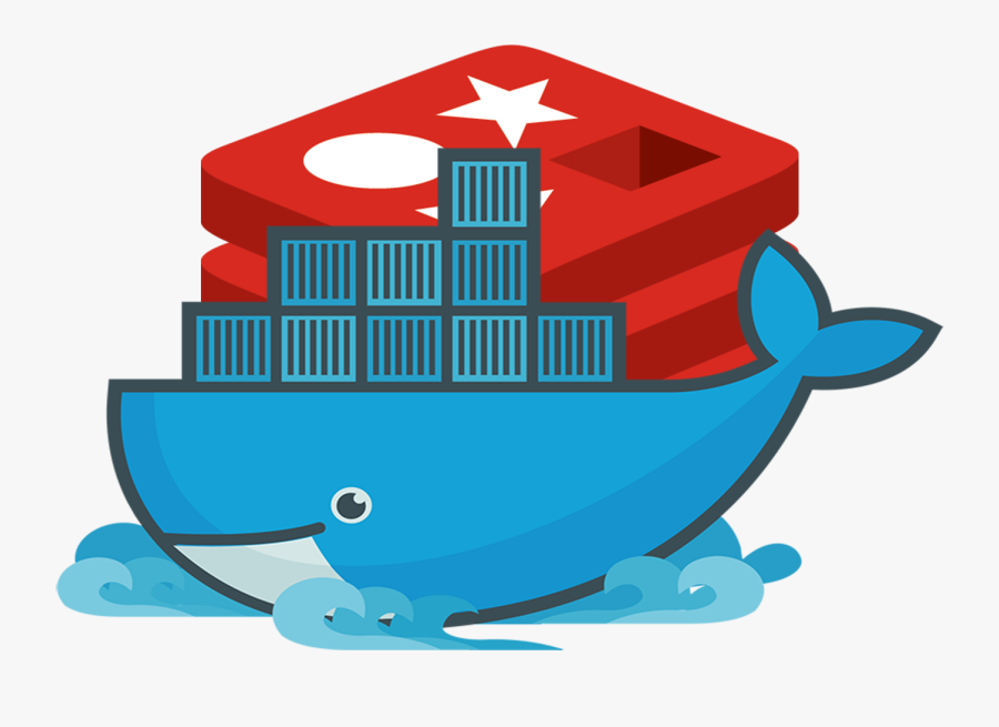 Up And Running With Docker And Redis - Redis Docker, Transparent Clipart