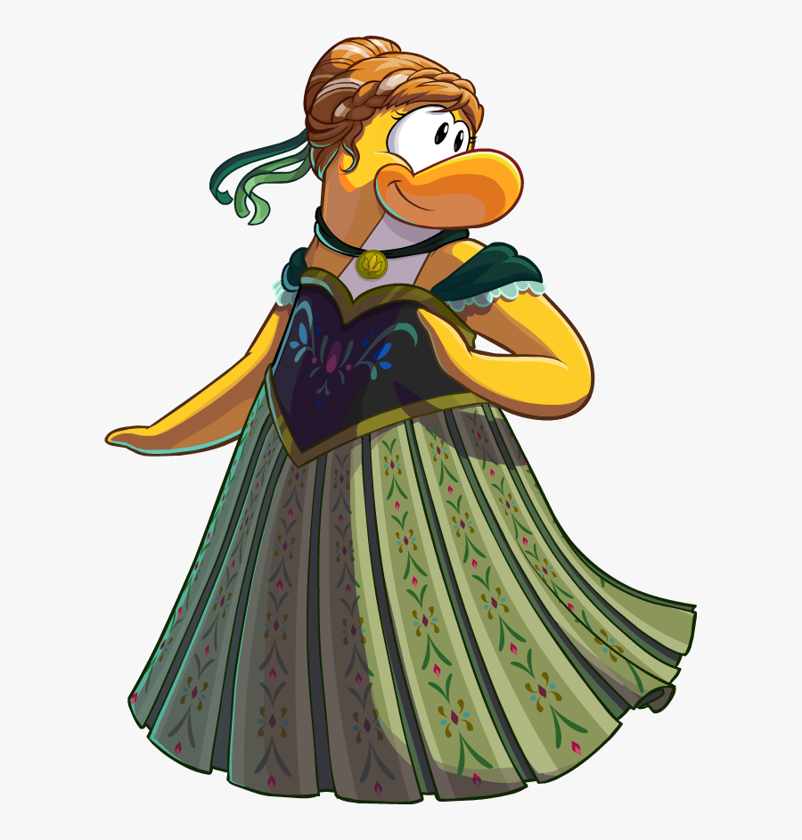 Transparent Elsa And Anna Png - Isla De Club Penguin Frozen, Transparent Clipart