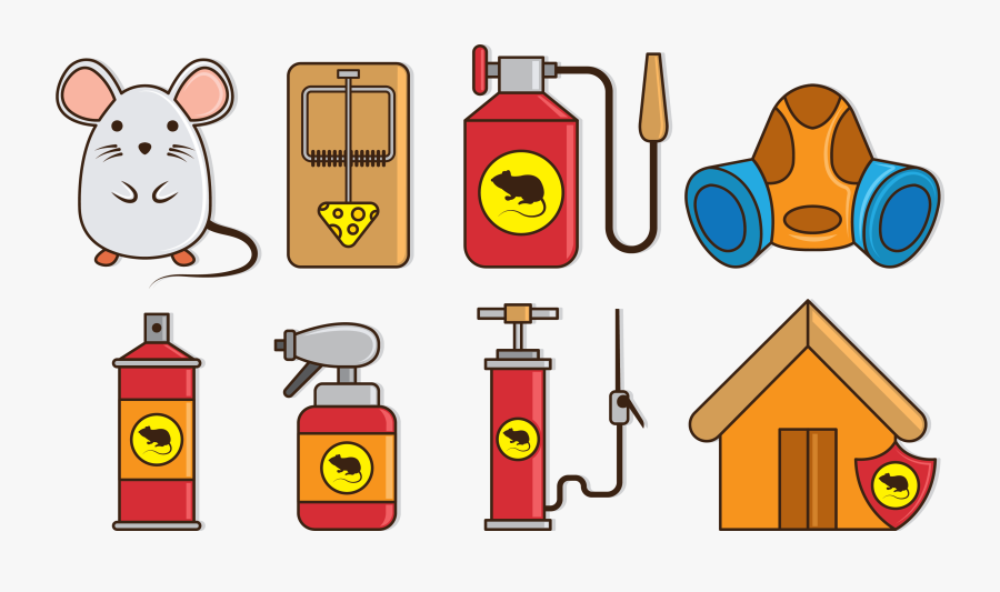 Gas Clipart Insect Spray - Mousetrap, Transparent Clipart