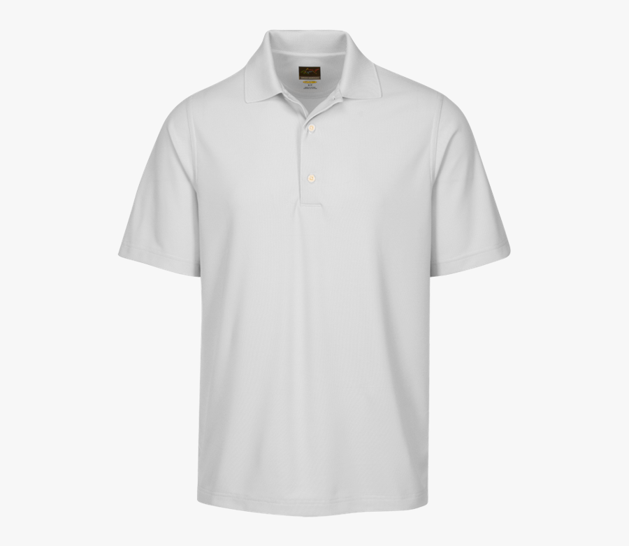 Michael Kors White Polo Shirt, Transparent Clipart
