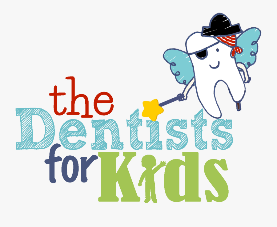 Dentists For Kids - Scribble Font, Transparent Clipart