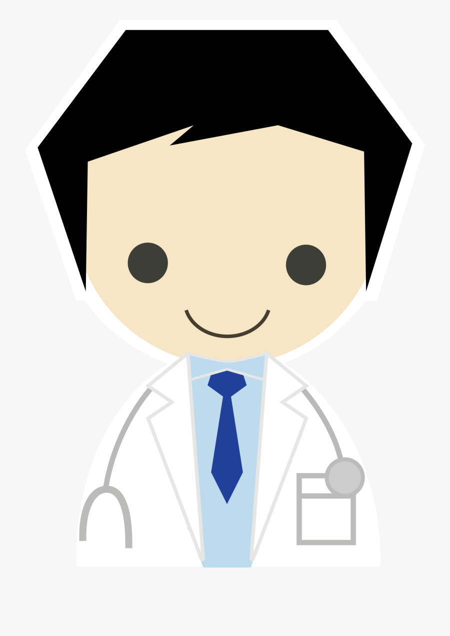 Patient Clipart Doctor Diagnosis - Cartoon, Transparent Clipart