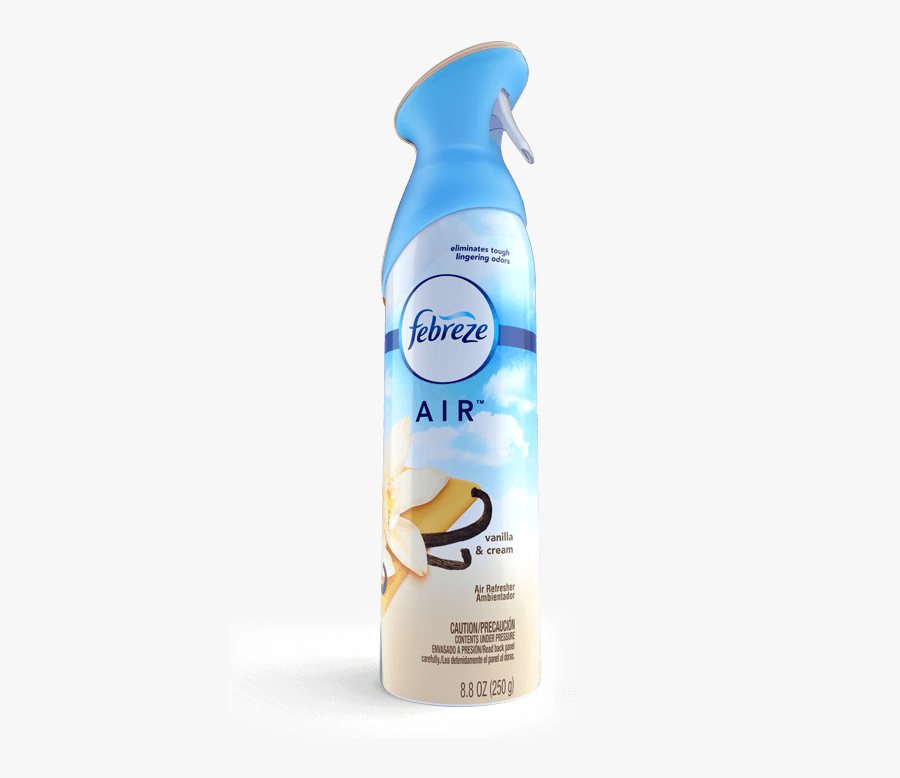 Febreze Air Freshener Vanilla, Transparent Clipart