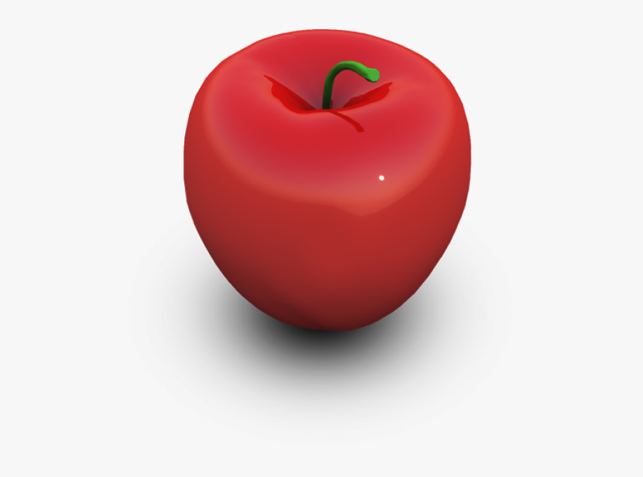 Clipart Apple Png Free Download - Red Apple 512 X 512, Transparent Clipart
