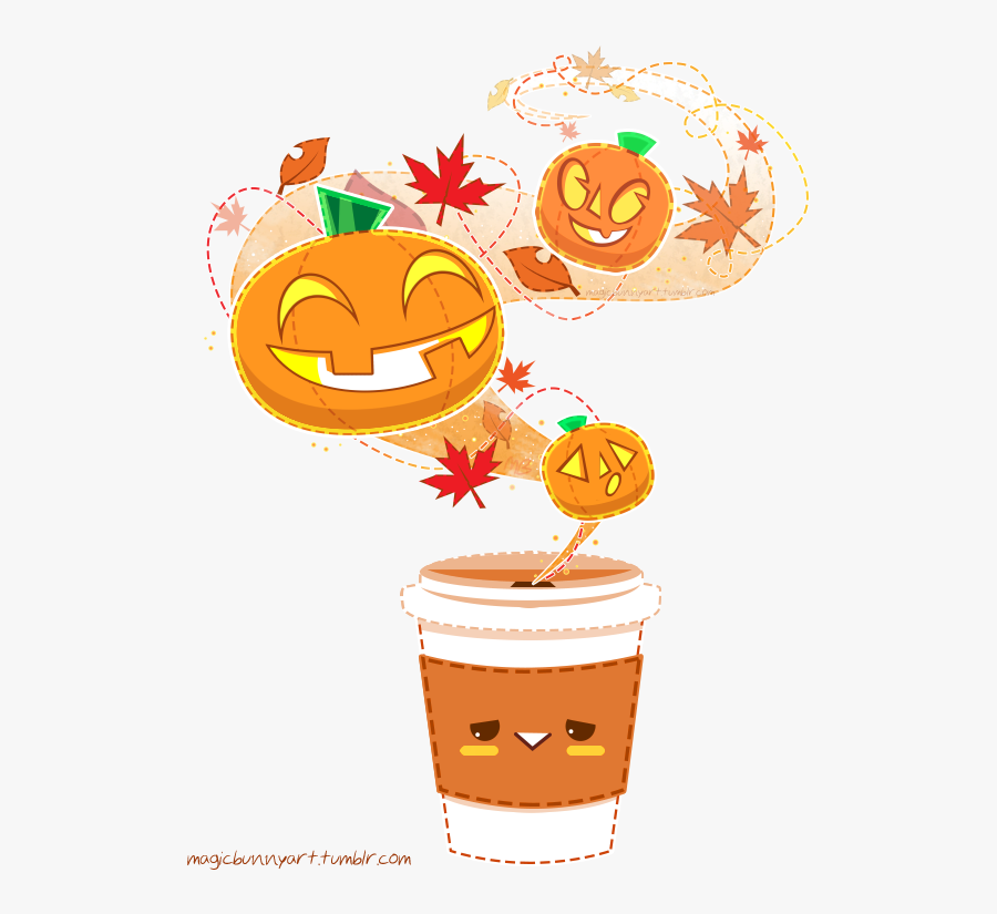 Pumpkin Spice Latte - Pumpkin Spice Latte Cartoon , Free Transparent