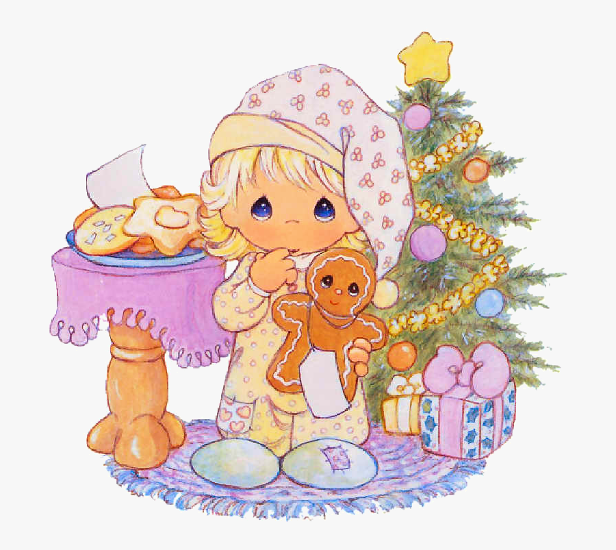 Precious Moments Christmas Greetings , Free Transparent Clipart