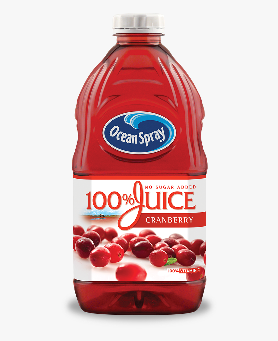 Clip Art Cranberry Pictures - Ocean Spray 100 Cranberry Juice, Transparent Clipart