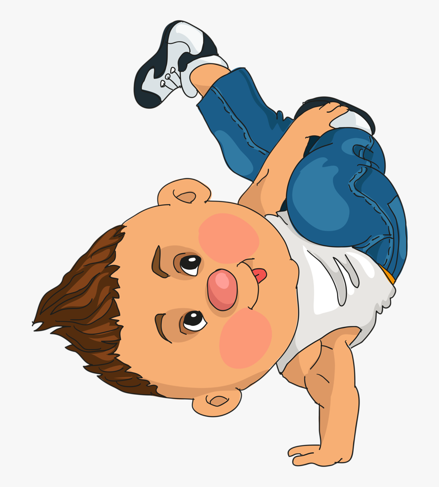 Transparent Handsome Clipart - Cartoon Hip Hop Dancer, Transparent Clipart