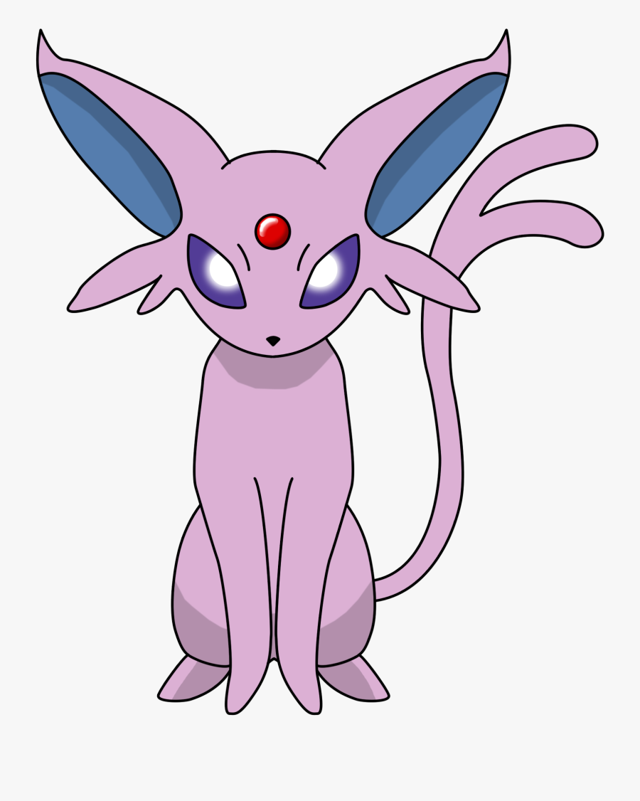 Espeon Trainer Pokemon None - Espeon Pokemon, Transparent Clipart