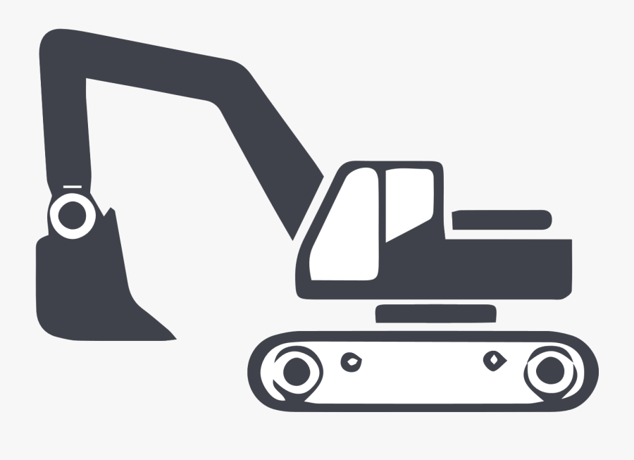 Excavator Clipart Excavation - Drilling And Excavation Icon, Transparent Clipart