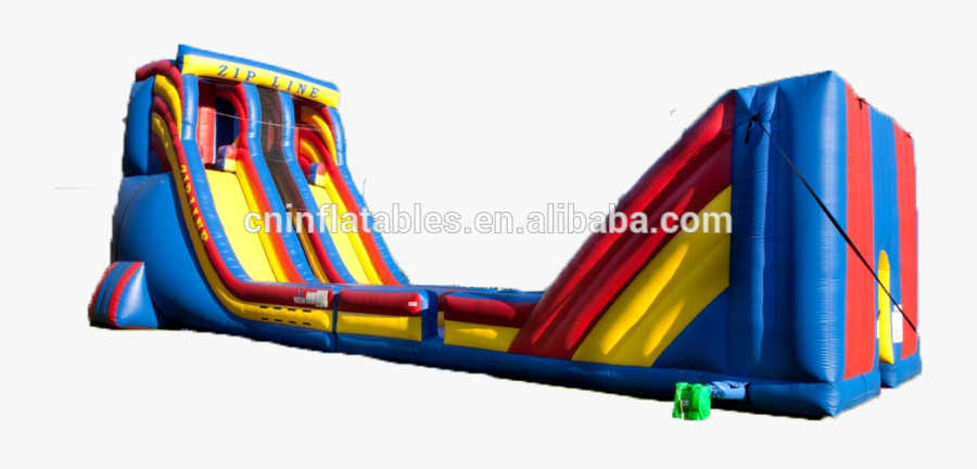 Interactive Inflatable Games Slide,hot Sale Big Inflatable - Bounce House Zip Line, Transparent Clipart