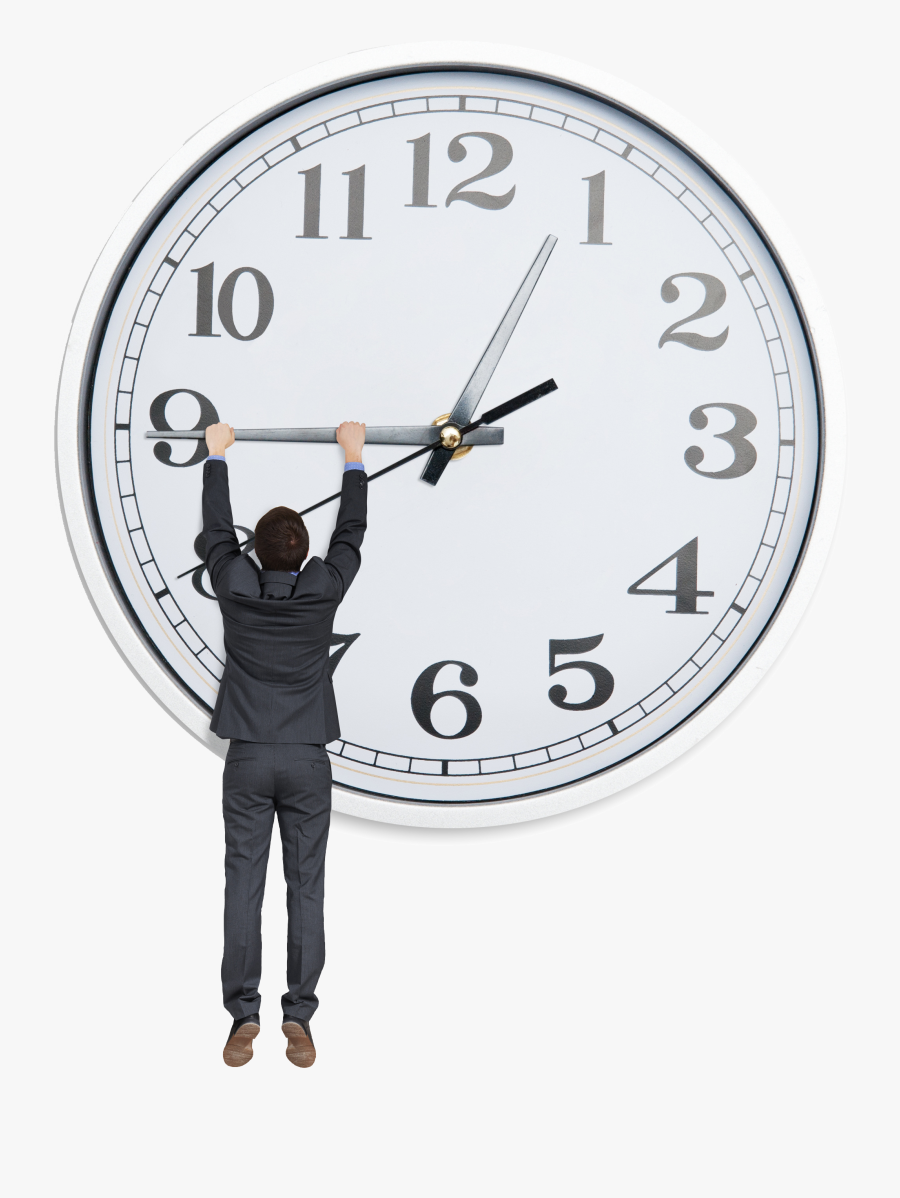 Transparent White Clock Png - Time Changing, Transparent Clipart