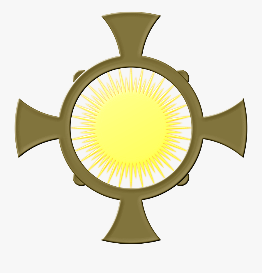 Monstrance Drawing Transparent - Custodia Dibujo Png, Transparent Clipart