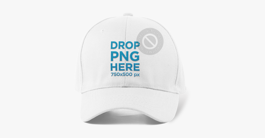 Clip Art Placeit Front View Of - Free Dad Hat Mockup, Transparent Clipart