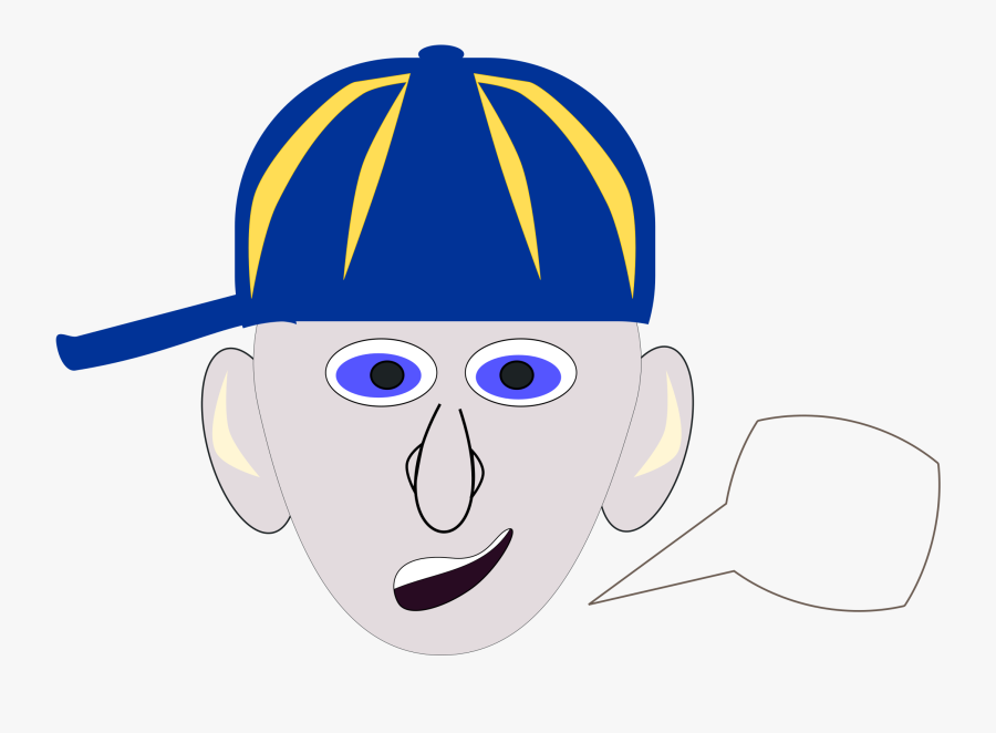 Boy With Baseball Cap Clip Arts, Transparent Clipart