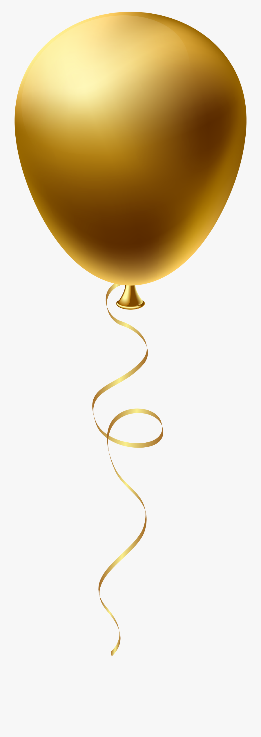 Gold Balloons Png - Gold Balloon Transparent Background , Free ...