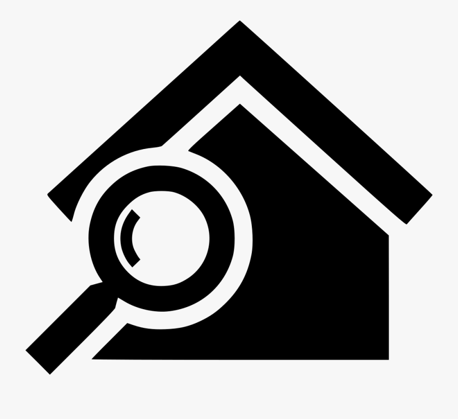 Search House Icon Png, Transparent Clipart