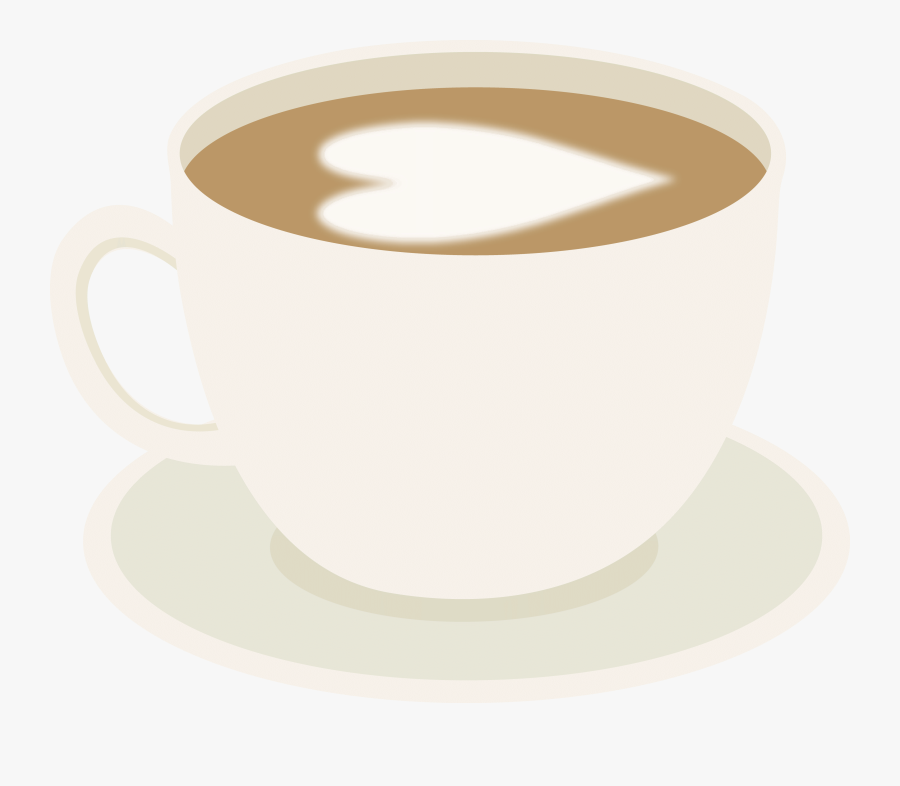 Cute Coffee Cup Clip Art - Good Friends Drink Coffee, Transparent Clipart