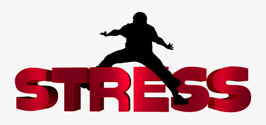 Stress Clipart Stressed Employee - Word Stress Png, Transparent Clipart