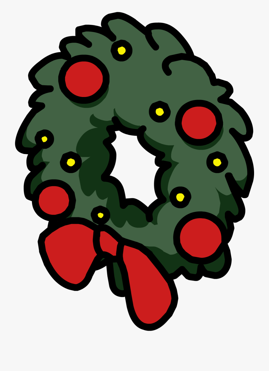 Holiday Wreath, Transparent Clipart