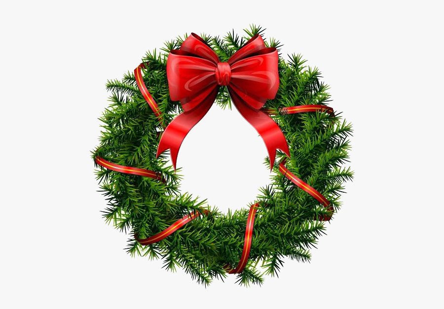 Holiday Wreath Png File - Christmas Wreath Clipart, Transparent Clipart