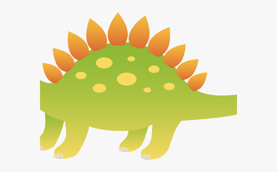 Dinosaurs Clipart Stegosaurus - Free Printable Dinosaur Clip Art, Transparent Clipart