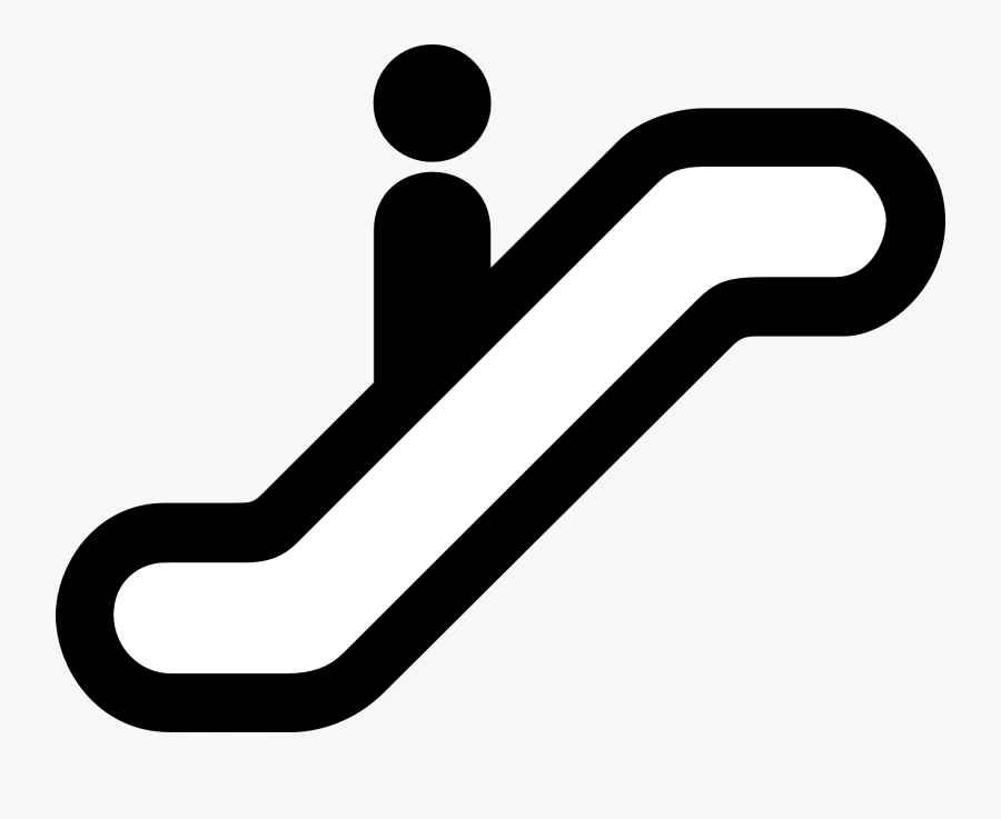 Aiga Escalator - Vector Escalator Icon, Transparent Clipart
