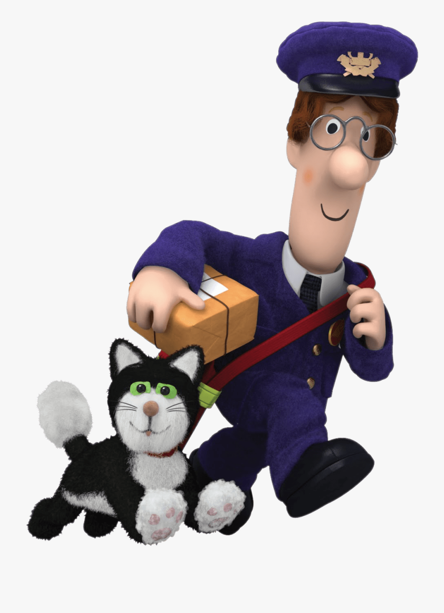 Postman Pat Carrying Delivery - Postman Pat Black And White Cat , Free ...