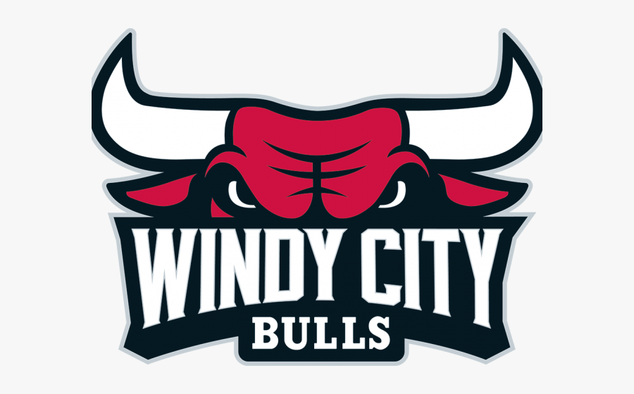 Windy City Bulls Logo, Transparent Clipart