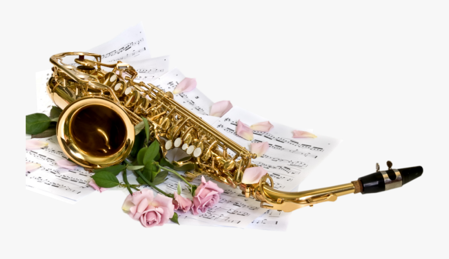 102497-37689 Desktop Themes, Desktop Wallpapers, - Music Saxophone Background, Transparent Clipart