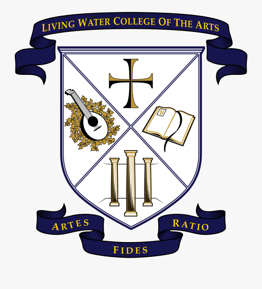 Living Water College - Crest, Transparent Clipart