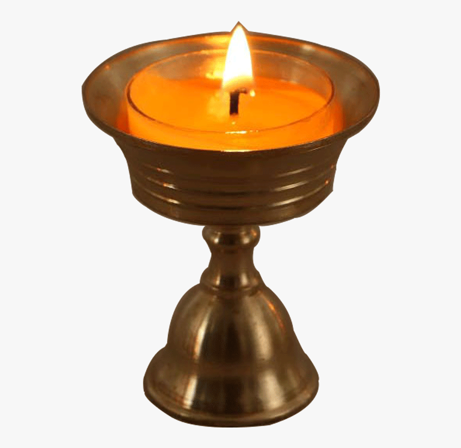 Butter Lamp Png - Candle, Transparent Clipart
