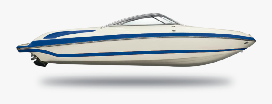 Transparent Speedboat Png - Speed Boat From Side, Transparent Clipart
