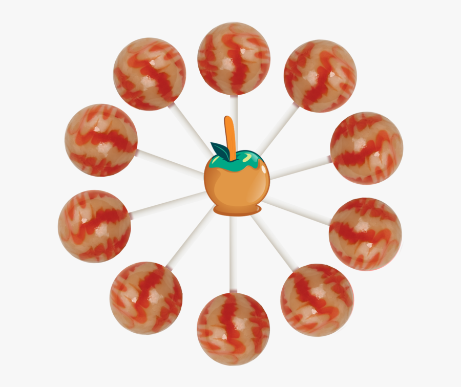 Pepperoni Transparent Buffering - Original Gourmet Lollipop Caramel Apple, Transparent Clipart