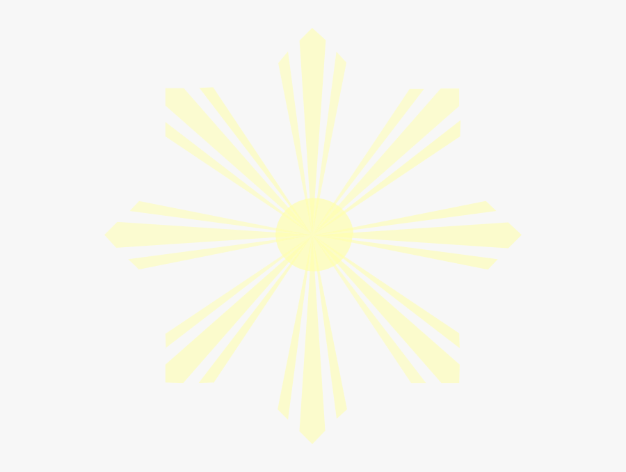Beams Of Light Clip Art At Clker - Philippines Sun Star, Transparent Clipart