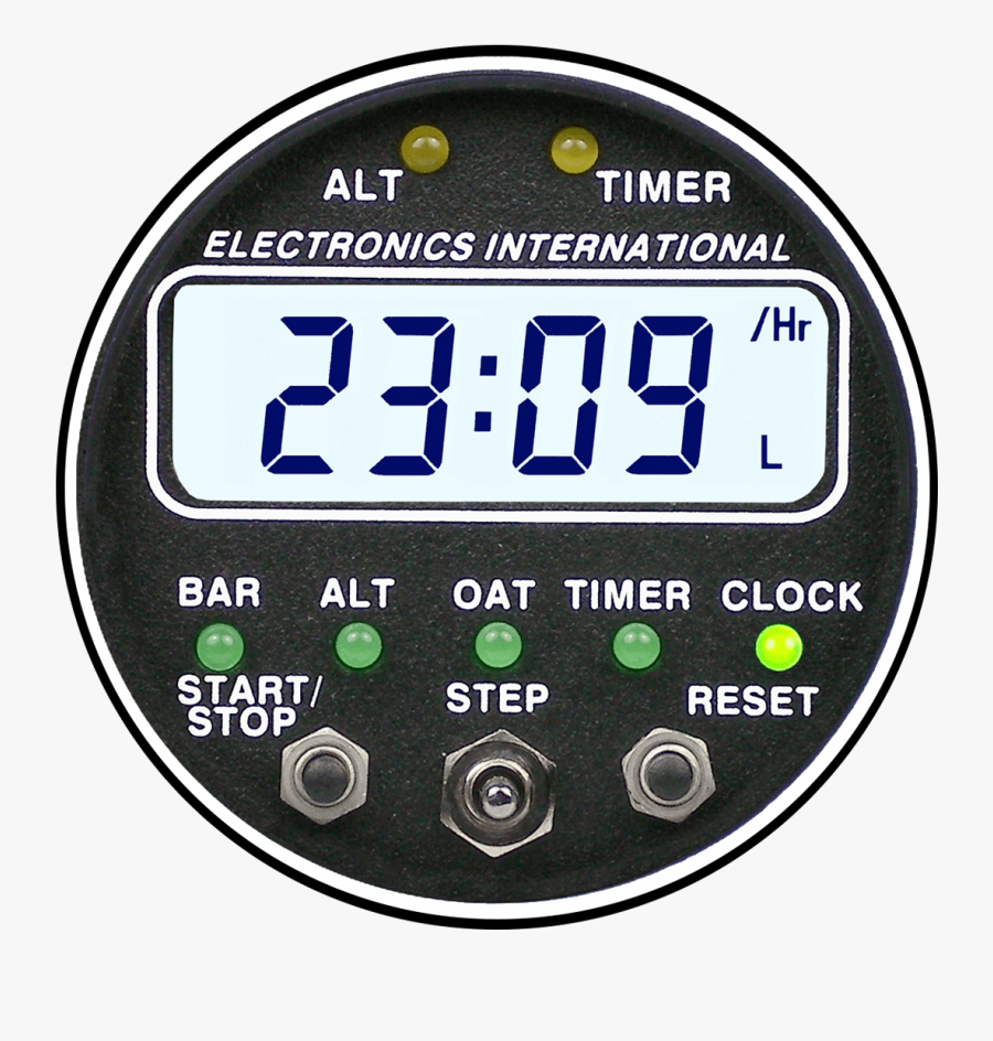 Stopwatch Transparent 1 Minute - Aircraft Clock, Transparent Clipart