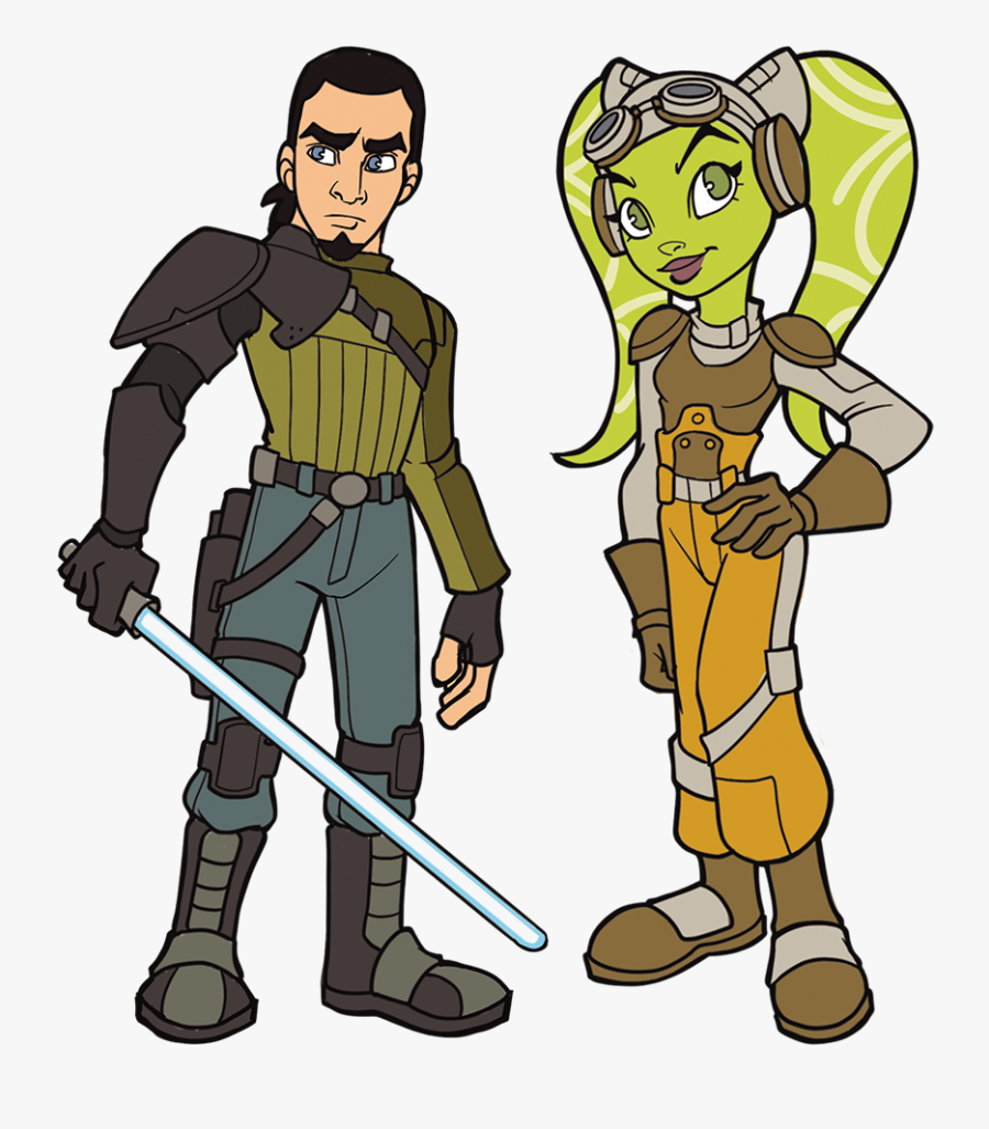 Swcc19 Pin Trading Kanan Hera - Star Wars Kanan Png Clipart, Transparent Clipart