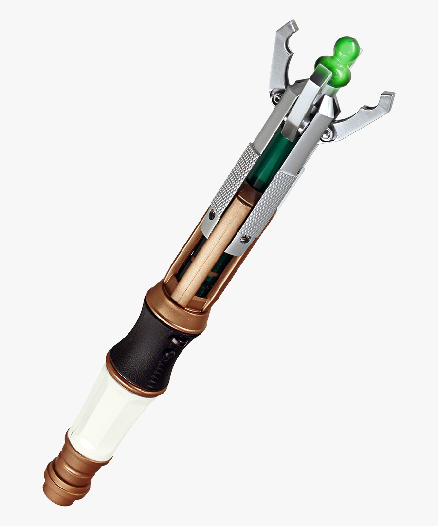 Doctor Who Pointing Sonic Screwdriver Download Doctor - Doctor Who Sonic Screwdriver Png, Transparent Clipart