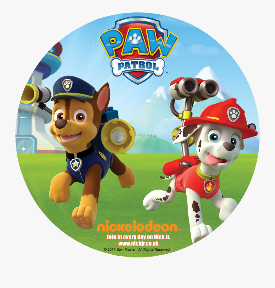Chase Paw Patrol Png - Paw Patrol Chase Y Marshall Png, Transparent Clipart