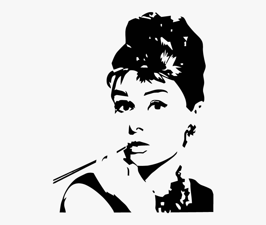 Audrey Hepburn Print Breakfast At Tiffanys, Transparent Clipart