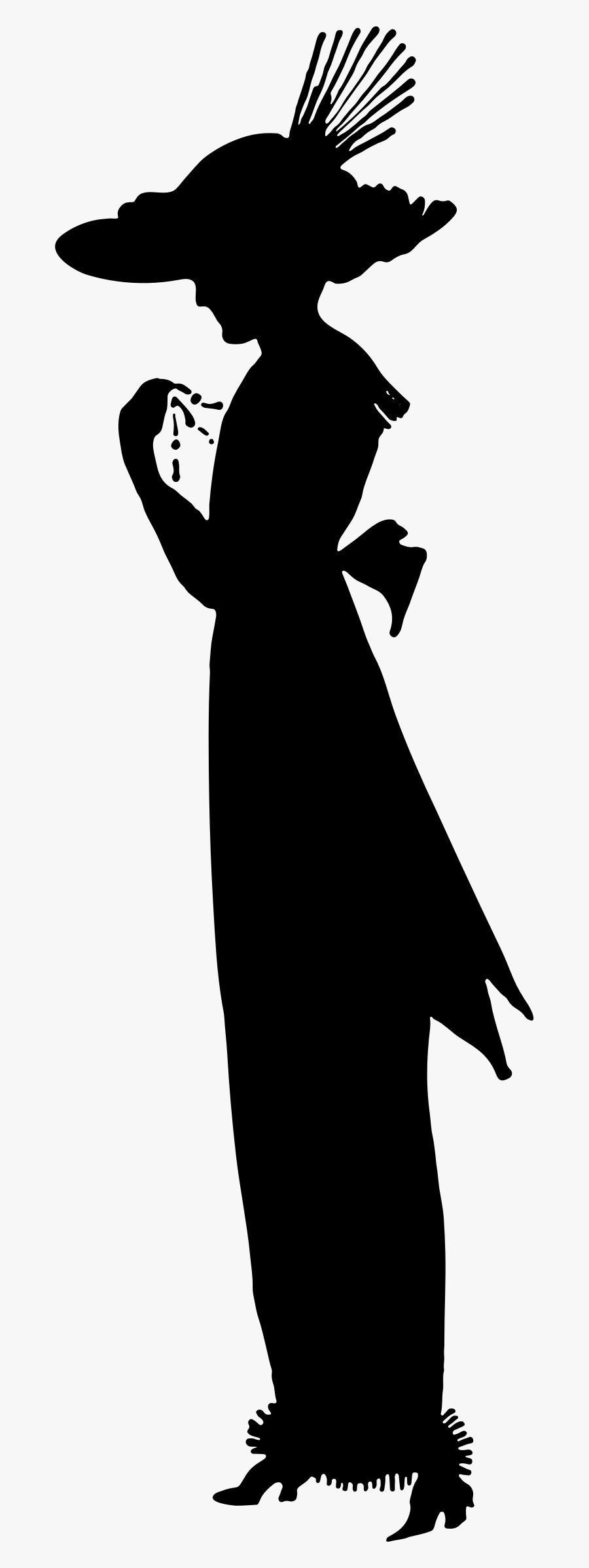 Silhouette Big Image Png, Transparent Clipart